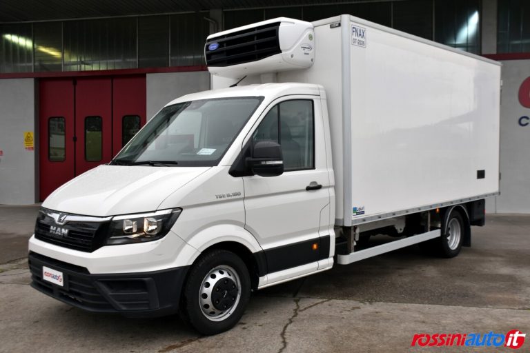 MAN TGE 6.180 5.5T 2.0 BITDI 177 CV RWD CELLA E FRIGO FNAX USATO