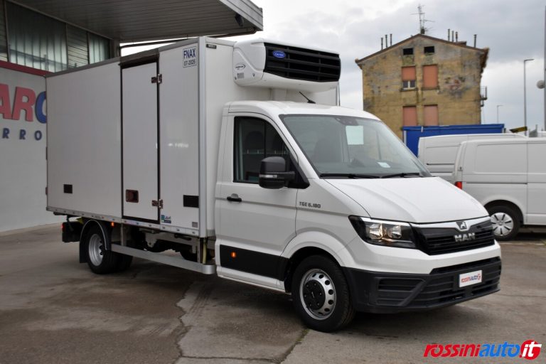 MAN TGE 6.180 5.5T 2.0 BITDI 177 CV RWD CELLA E FRIGO FNAX USATO