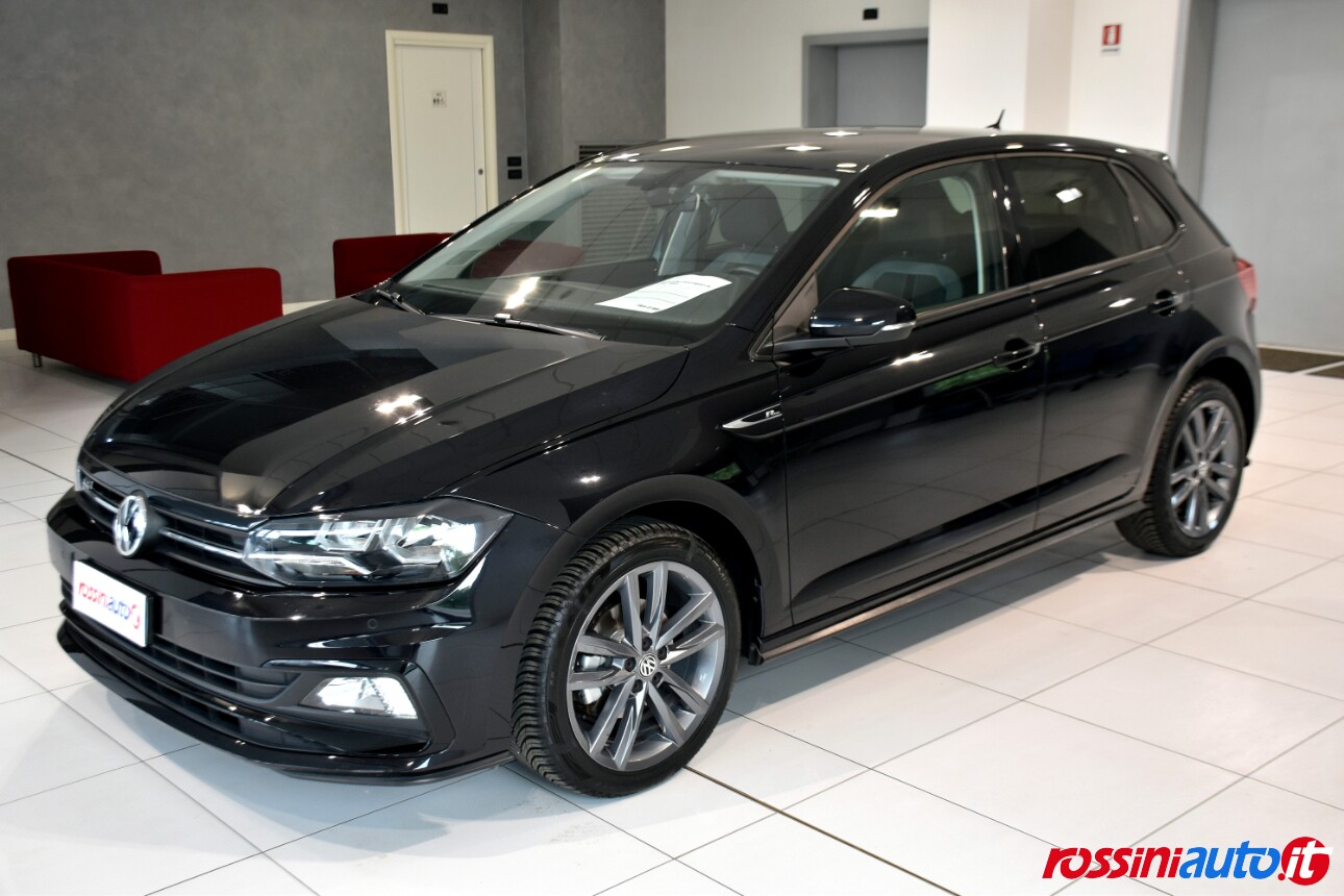volkswagen polo diesel 1.6 tdi 95 cv highline r-line exterior usata
