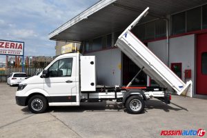 VOLKSWAGEN CRAFTER 50/35 2.0 TDI 122 CV L3 CABINA SINGOLA CASSONE RIBALTABILE RWD USATO