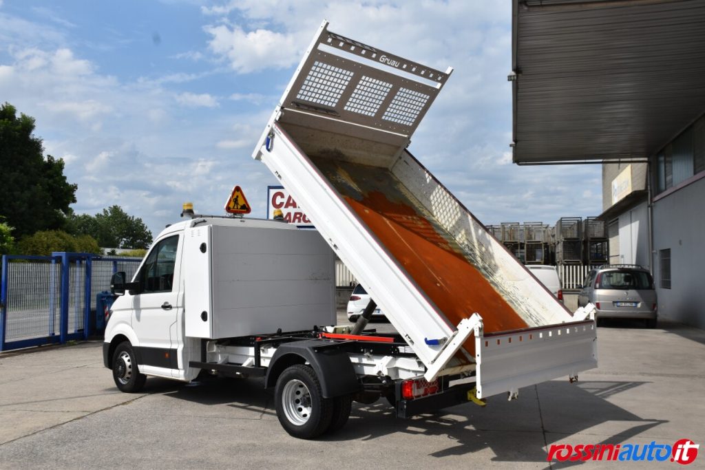 VOLKSWAGEN CRAFTER 50/35 2.0 TDI 122 CV L3 CABINA SINGOLA CASSONE RIBALTABILE RWD USATO