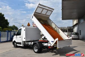 VOLKSWAGEN CRAFTER 50/35 2.0 TDI 122 CV L3 CABINA SINGOLA CASSONE RIBALTABILE RWD USATO