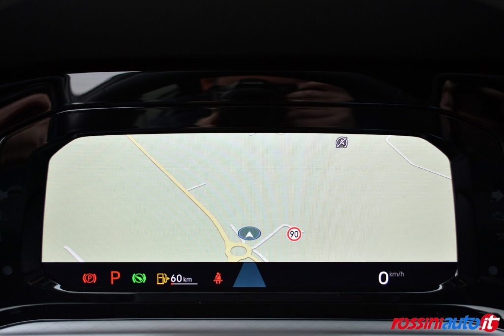 Active Info Display Volkswagen Golf 8 visuale sistema di navigazione ingrandito
