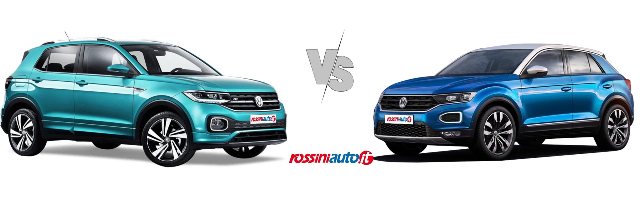Differenze tra Volkswagen T-Cross vs T-Roc