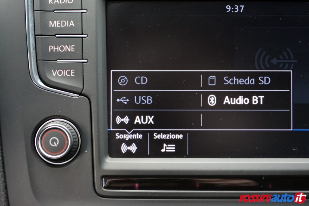 Sorgenti audio della Radio Composition media per Volkswagen Polo