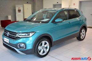 Volkswagen T-Cross colore carrozzeria turchese Makena