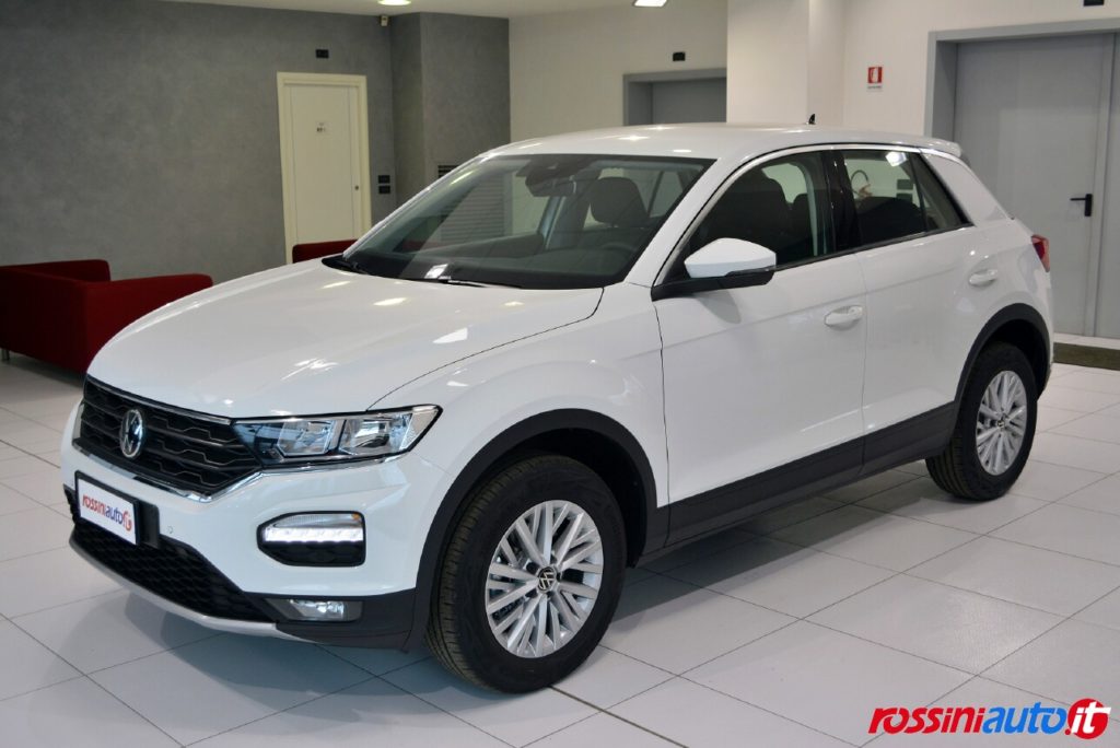 Volkswagen T Roc colore Pure White in tinta unita 1