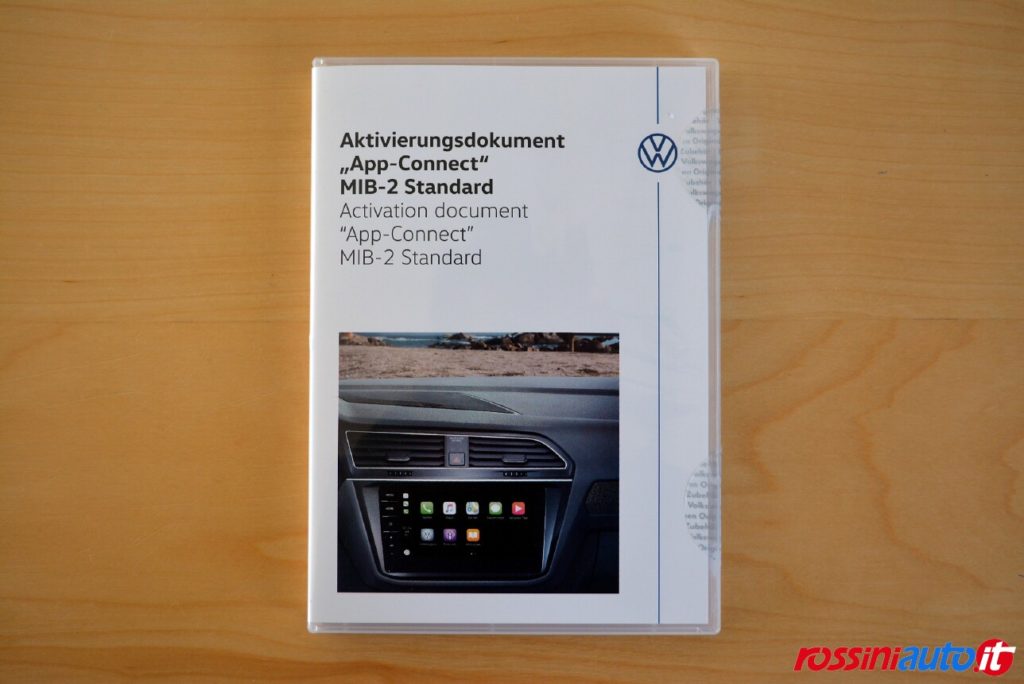 Volkswagen attivazione app connect 1