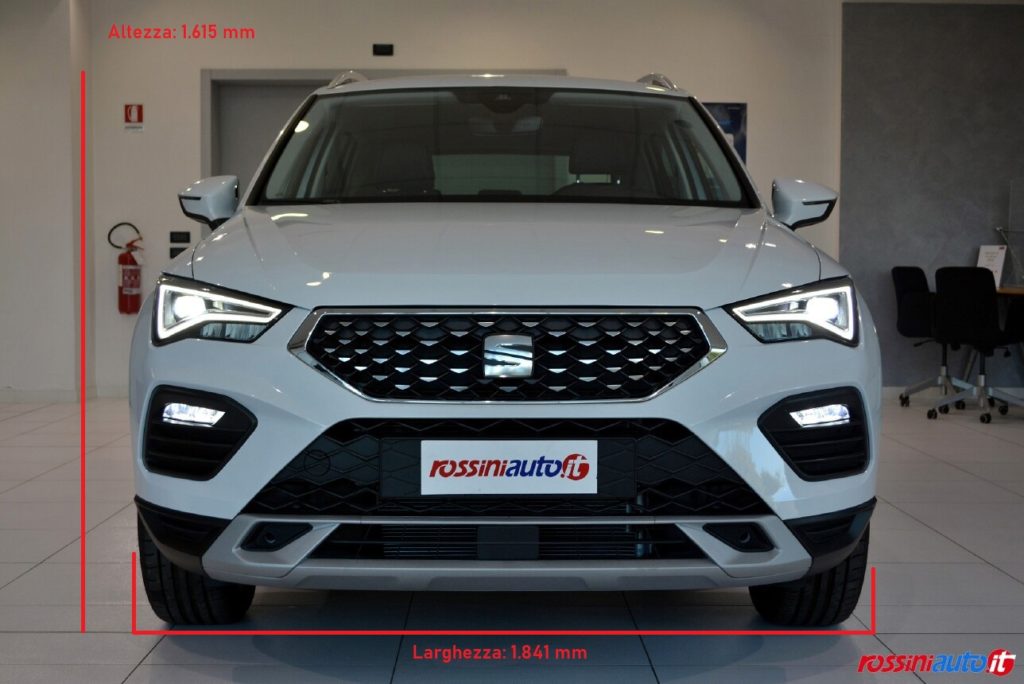 Seat Ateca altezza larghezza