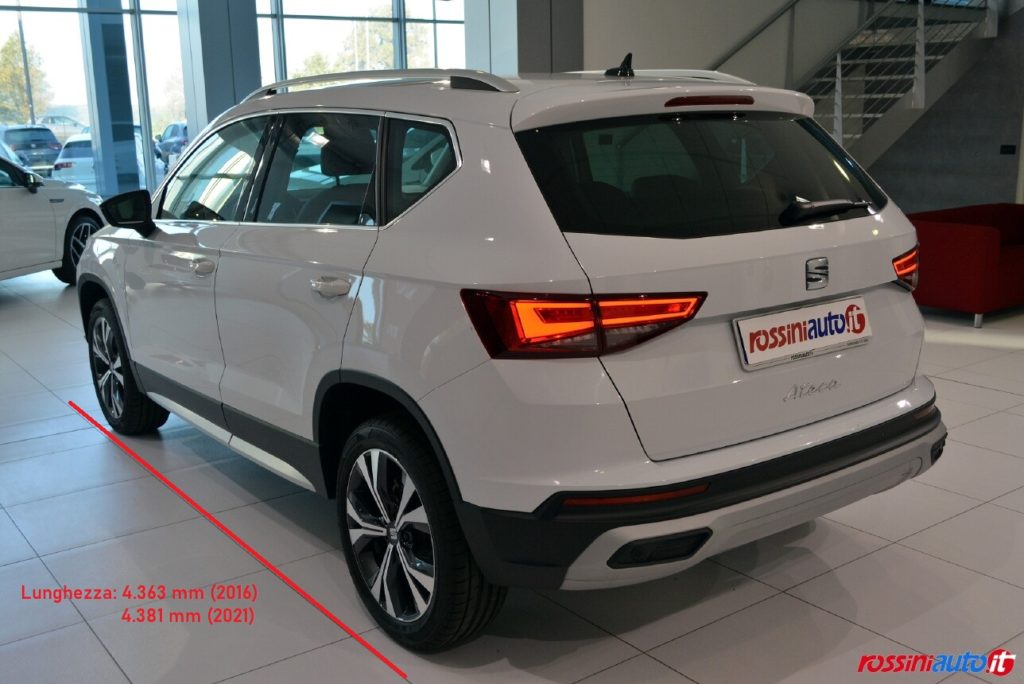 Seat Ateca Lunghezza