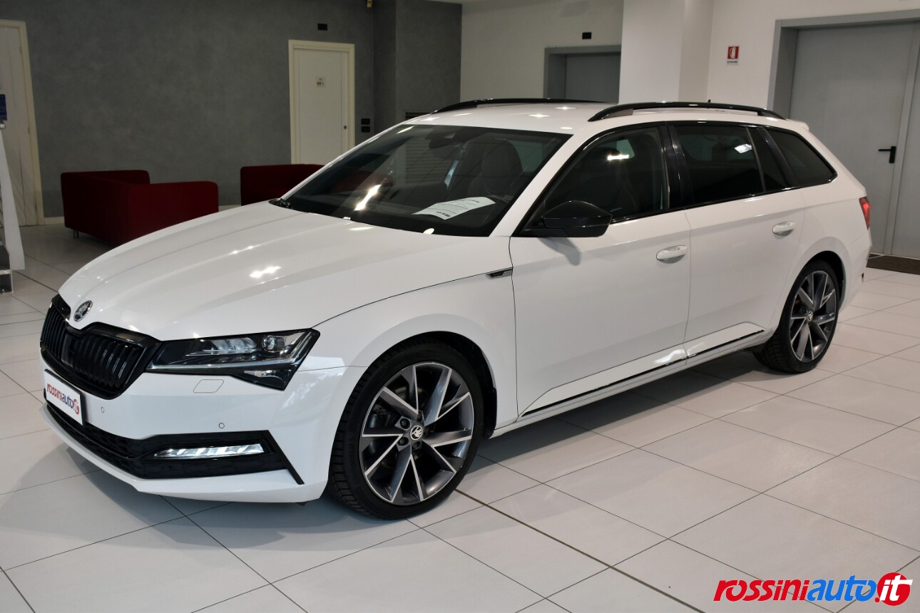 skoda superb wagon 2.0 tdi 200 cv dsg sportline usata