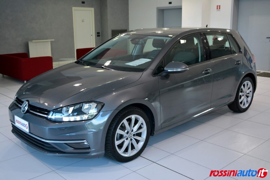 volkswagen golf 7 e restyling colore carrozzeria Indium Grey